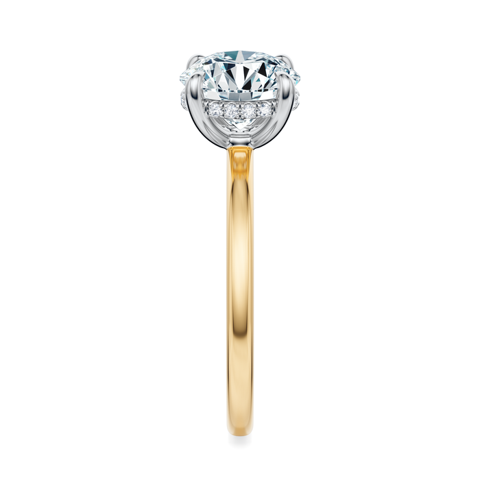 Baxter Hidden Halo Engagement Ring Setting