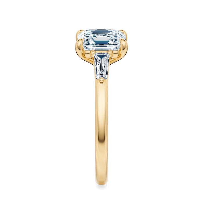 Vesey 3-Stone Engagement Ring Setting