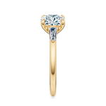 Vesey 3-Stone Engagement Ring Setting