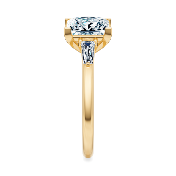 Vesey 3-Stone Engagement Ring Setting