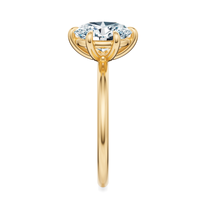 Baxter 6-Prong Solitaire Engagement Ring Setting
