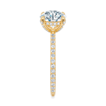Baxter Full Pavé Engagement Ring Setting