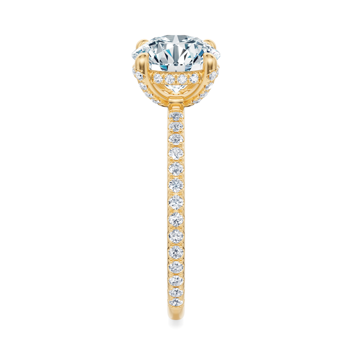 Baxter Full Pavé Engagement Ring Setting