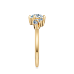 Petite Mulberry Engagement Ring Setting