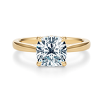 Madison Hidden Halo Engagement Ring Setting