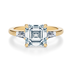 Vesey 3-Stone Engagement Ring Setting