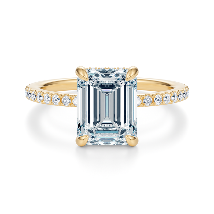 Baxter Full Pavé Engagement Ring Setting