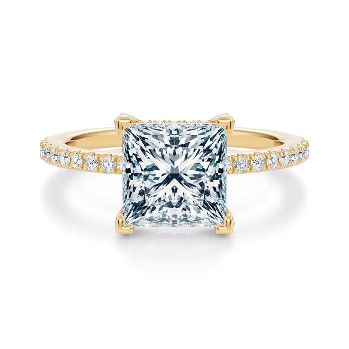 Baxter Full Pavé Engagement Ring Setting