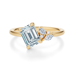 Petite Mulberry Engagement Ring Setting