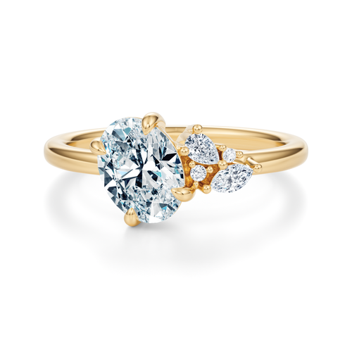 Petite Mulberry Engagement Ring Setting