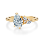 Petite Mulberry Engagement Ring Setting
