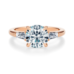 Vesey 3-Stone Engagement Ring Setting