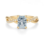 Spring Pavé Engagement Ring Setting