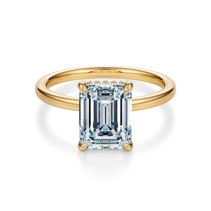 Baxter Hidden Halo Engagement Ring Setting