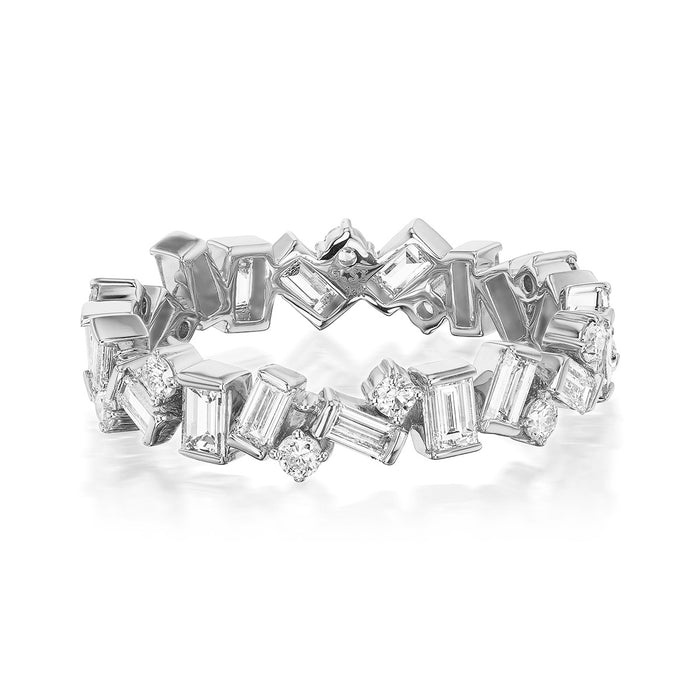 Leonard Diamond Full Eternity Wedding Band