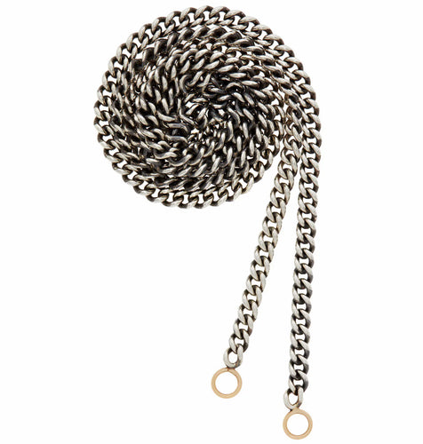 Silver Heavy Curb Chain