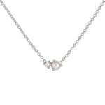 Birthstone & Diamond Necklace