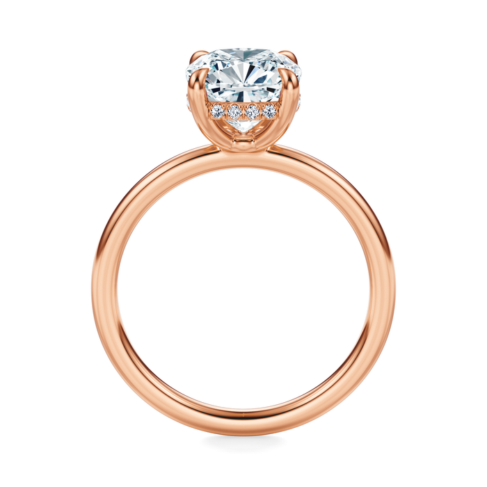 Baxter Hidden Halo Engagement Ring Setting