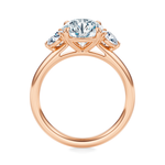 Elizabeth Three-Stone Diamond Engagement Ring Setting
