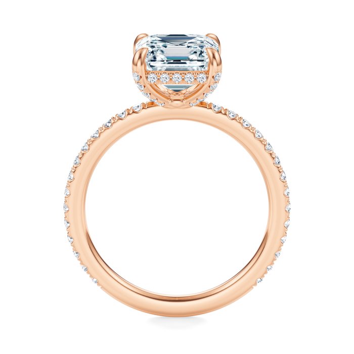 Baxter Full Pavé Engagement Ring Setting