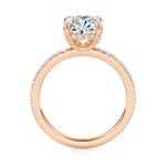 Baxter Full Pavé Engagement Ring Setting