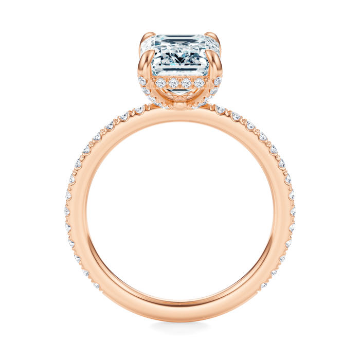 Baxter Full Pavé Engagement Ring Setting