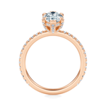 Baxter Full Pavé Engagement Ring Setting