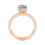 Baxter Full Pavé Engagement Ring Setting