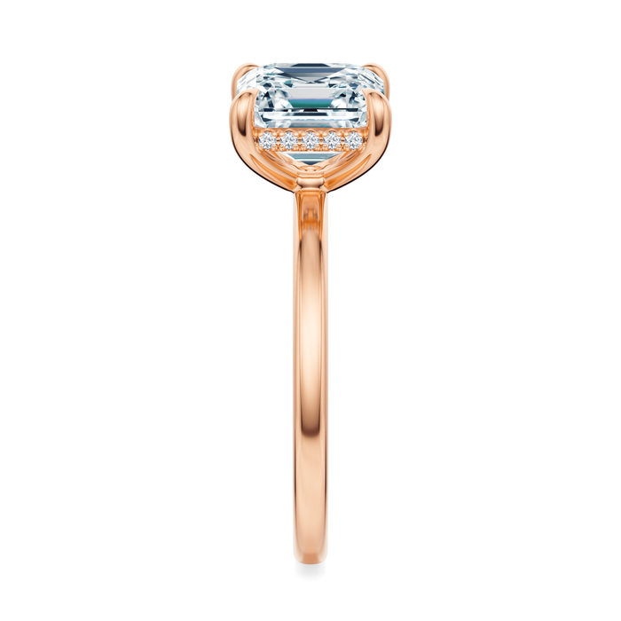 Baxter Hidden Halo Engagement Ring Setting