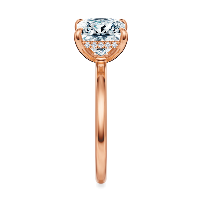 Baxter Hidden Halo Engagement Ring Setting