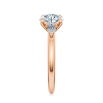 Ann Three-Stone Diamond Engagement Ring Setting