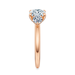 Elizabeth Three-Stone Diamond Engagement Ring Setting