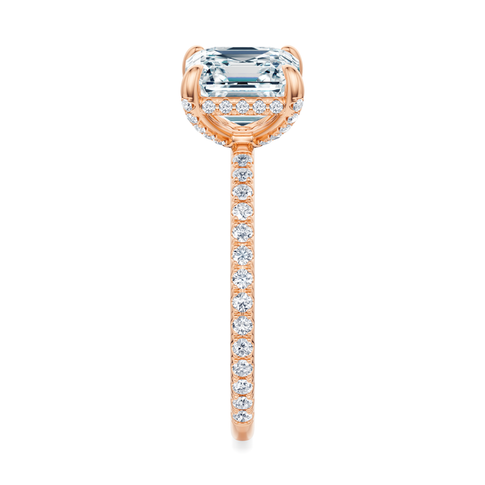 Baxter Full Pavé Engagement Ring Setting