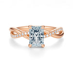 Spring Pavé Engagement Ring Setting