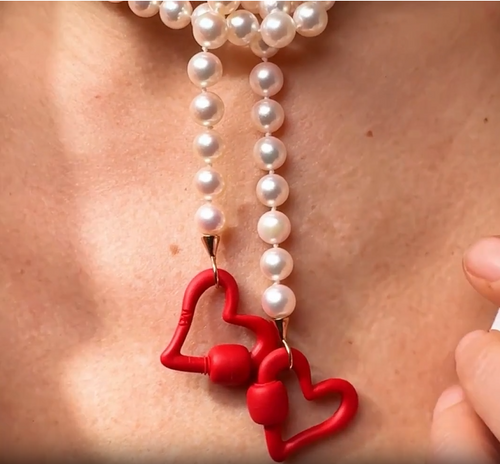 Rubber Freeform Heartlock Image 2