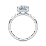 Ludlow Half Bezel Engagement Ring Setting