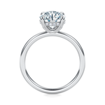 Baxter Hidden Halo Engagement Ring Setting