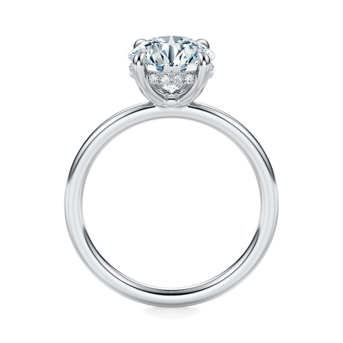 Baxter Hidden Halo Engagement Ring Setting