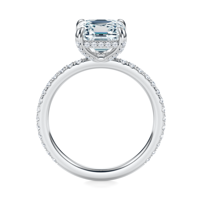 Baxter Full Pavé Engagement Ring Setting