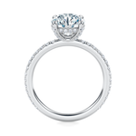 Baxter Full Pavé Engagement Ring Setting