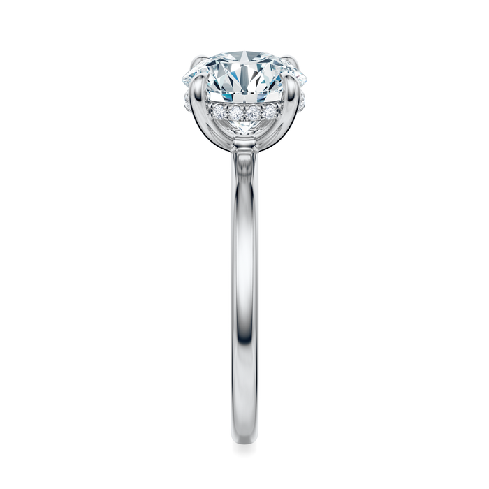 Baxter Hidden Halo Engagement Ring Setting