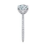 Baxter Full Pavé Engagement Ring Setting