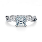 Spring Pavé Engagement Ring Setting