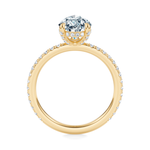 Baxter Full Pavé Engagement Ring Setting