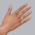 Baxter Full Pavé Engagement Ring Setting
