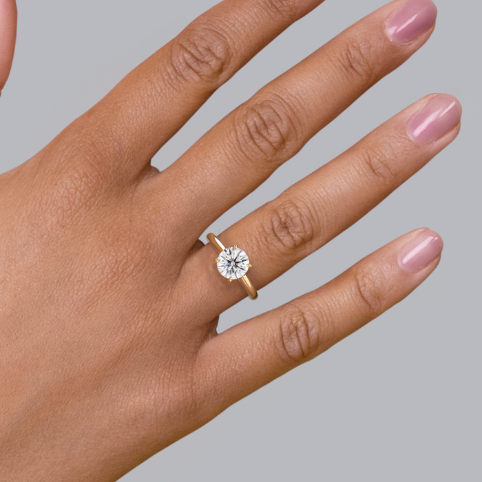 Chrystie Solitaire Engagement Ring Setting