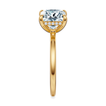 Baxter Hidden Halo Engagement Ring Setting