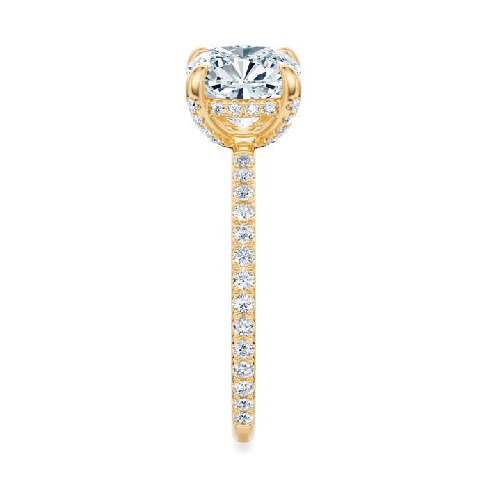 Baxter Full Pavé Engagement Ring Setting