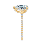 Baxter Full Pavé Engagement Ring Setting