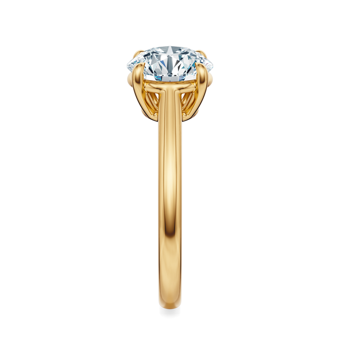 Chrystie Solitaire Engagement Ring Setting